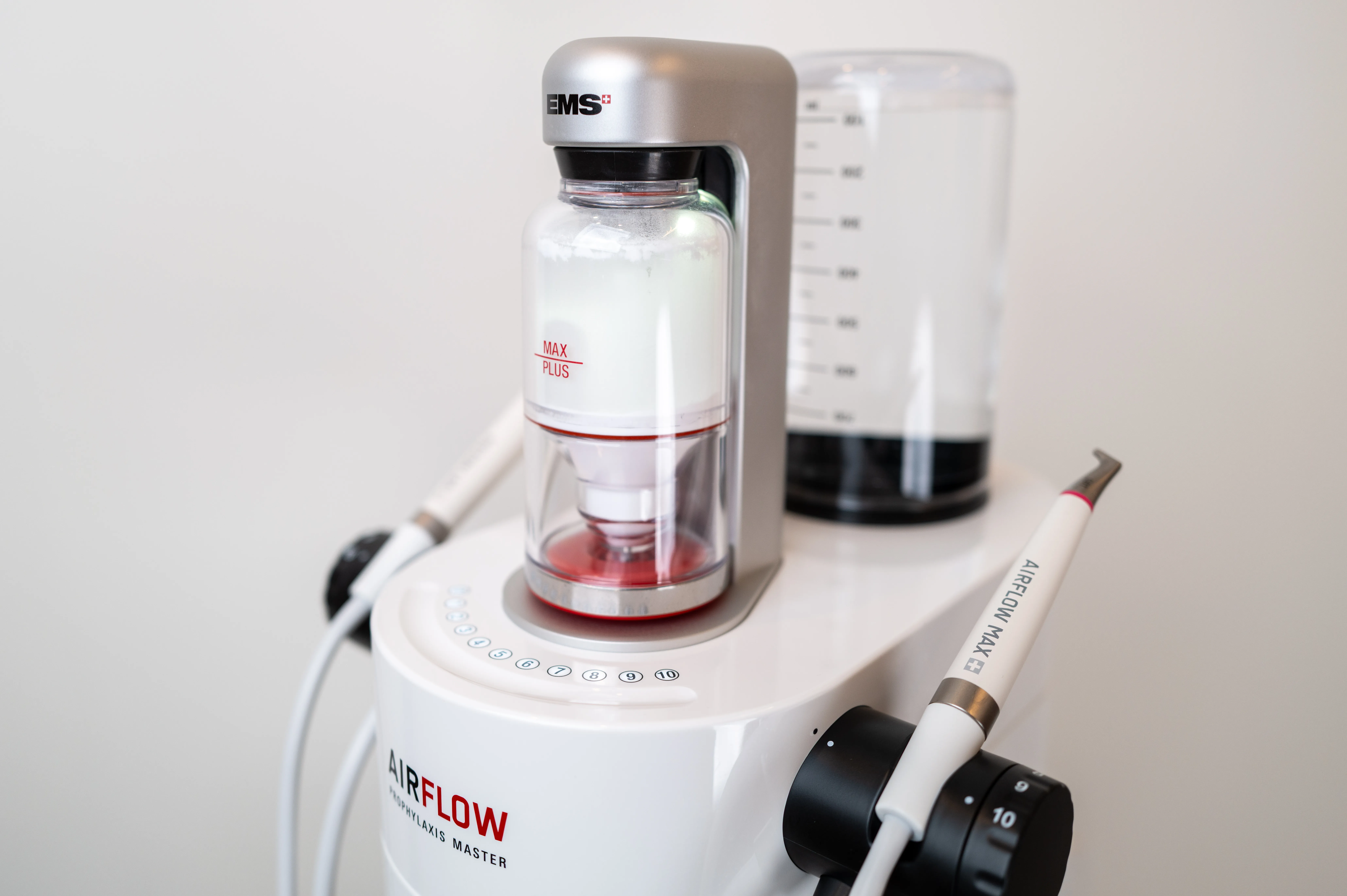 EMS Airflow dental cleaning technology at Springs Dental