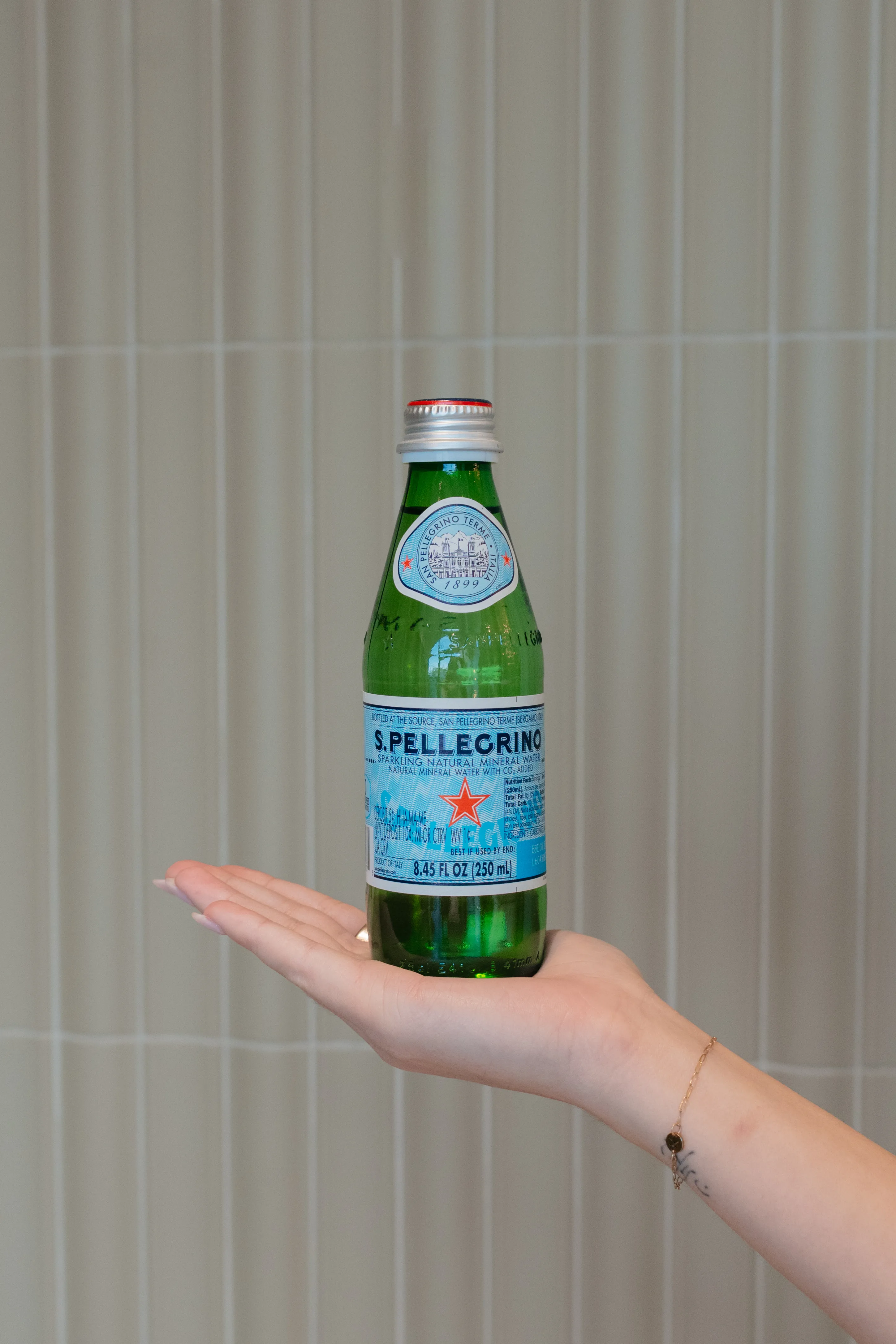 Still or sparkling water offered at Springs Dental