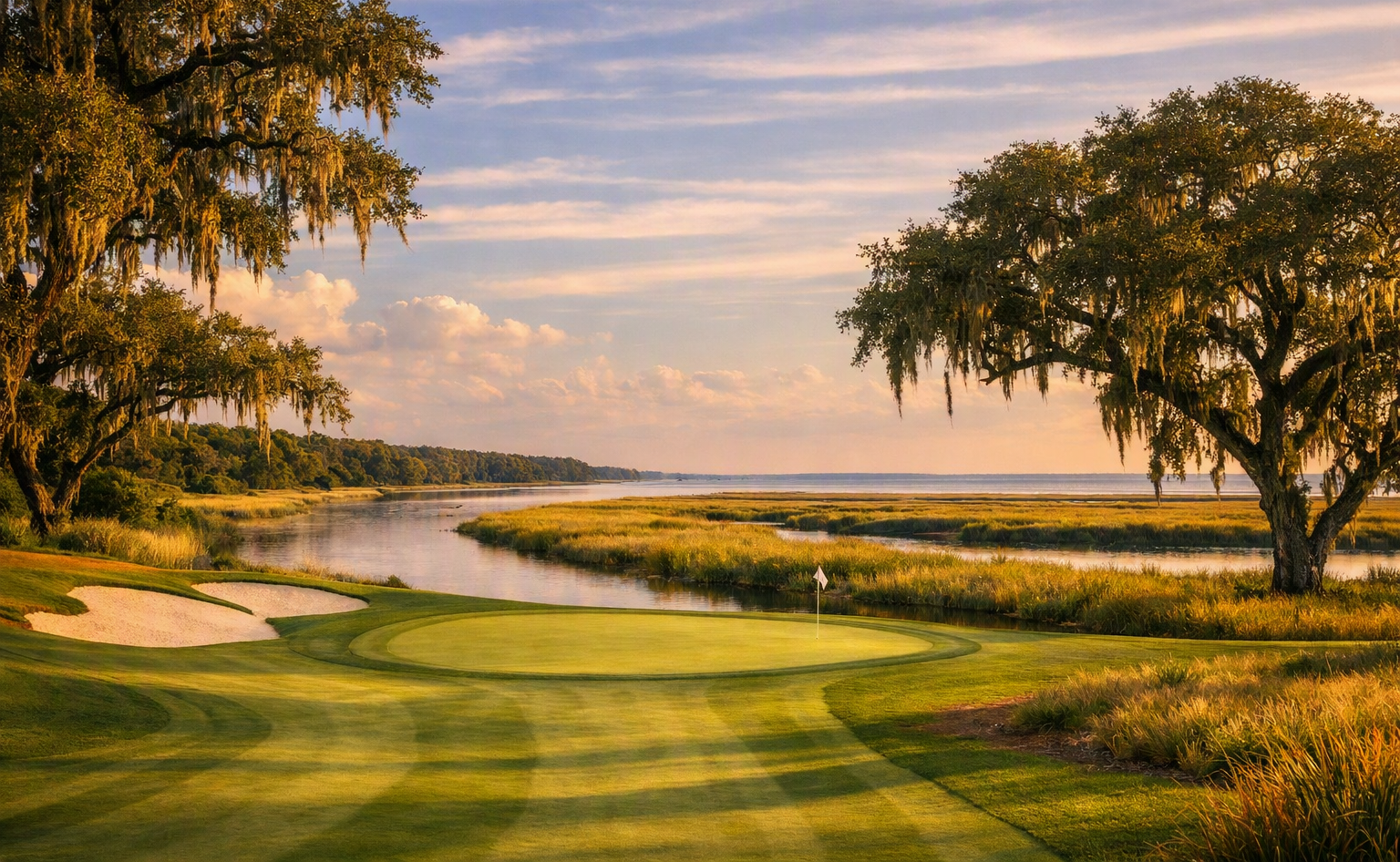 Championship Golf Course Fairway