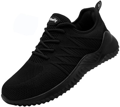 Tinefiy Steel Toe Safety Work Sneakers