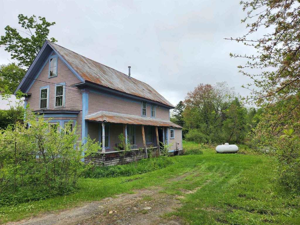 1870 Burke Vermont Village Home with River Frontage — $88,000
