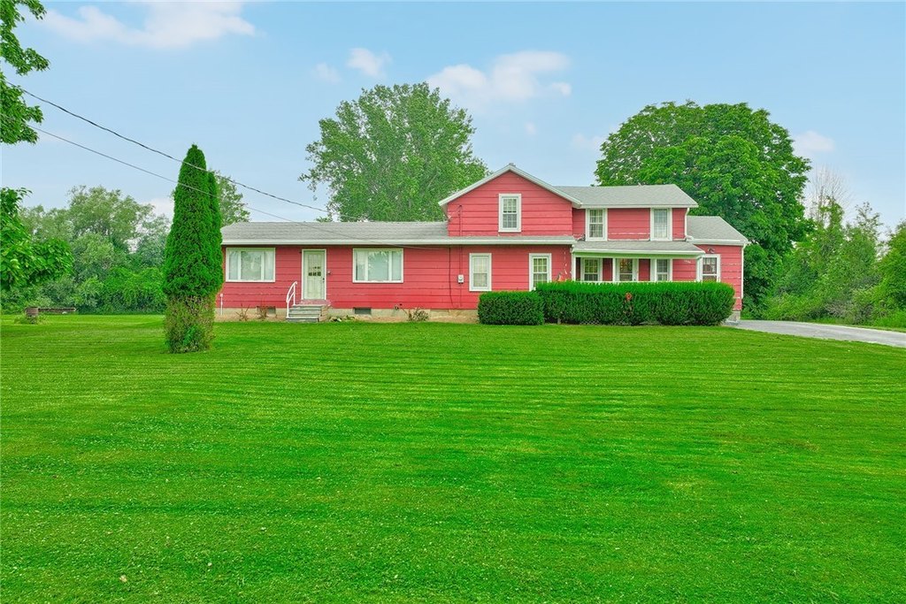 1900 Hamlin Farmhouse on 10 Acres with Barn and Pond — $150,000