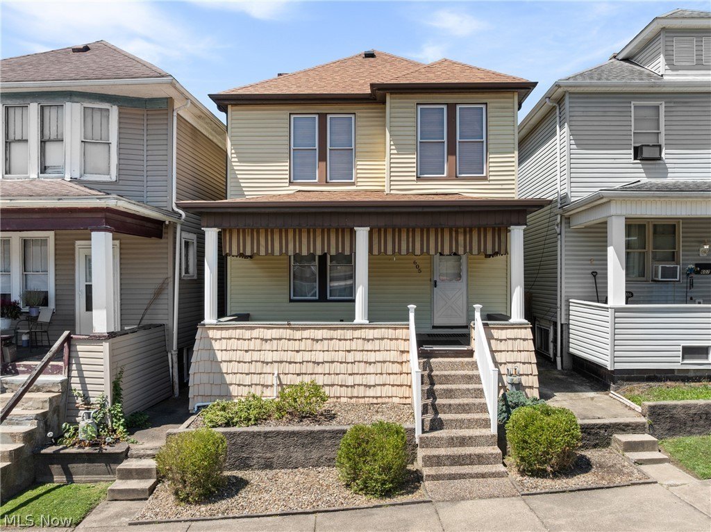 1930 Martins Ferry Home with Original Woodwork and Cathedral Addition — $140,000