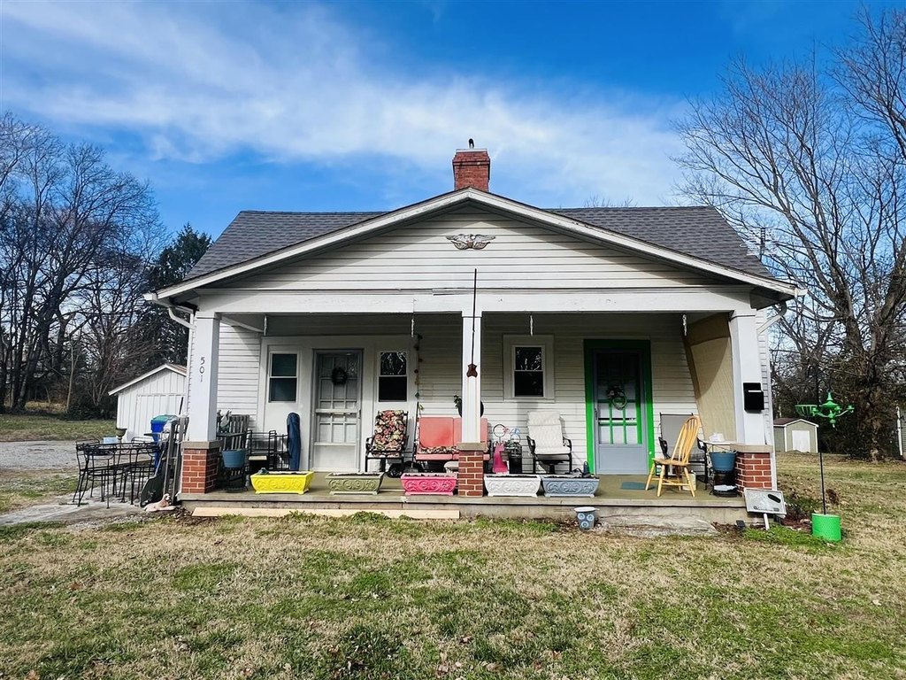 1875 Franklin Home on 0.41 Acres with Outbuilding — $132,000
