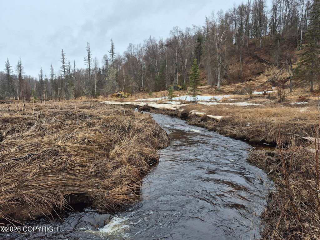39 Alaskan Acres on Kroto Creek with Insulated Cabin — $125,000