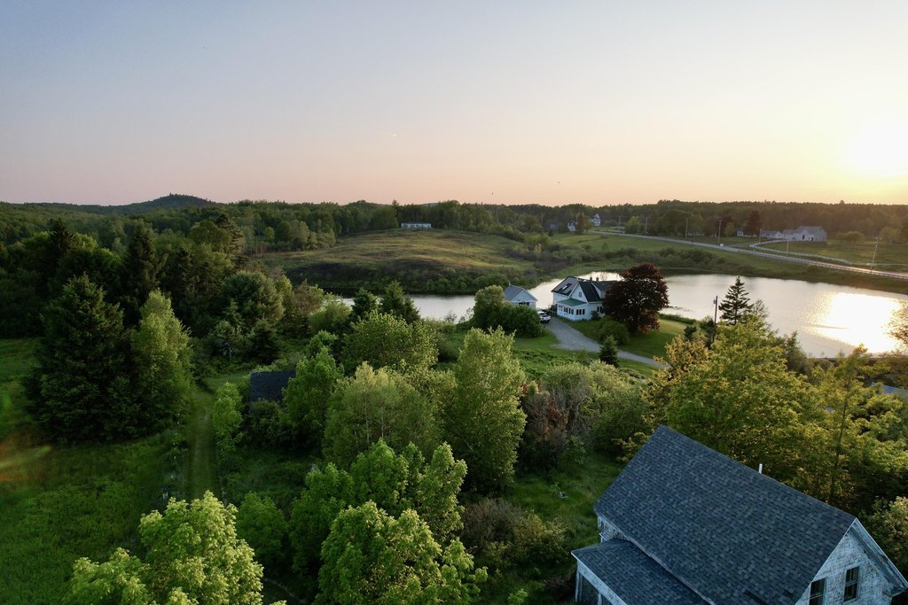 2+ Acres on Maine's Orange River in Coastal Washington County — $79,500