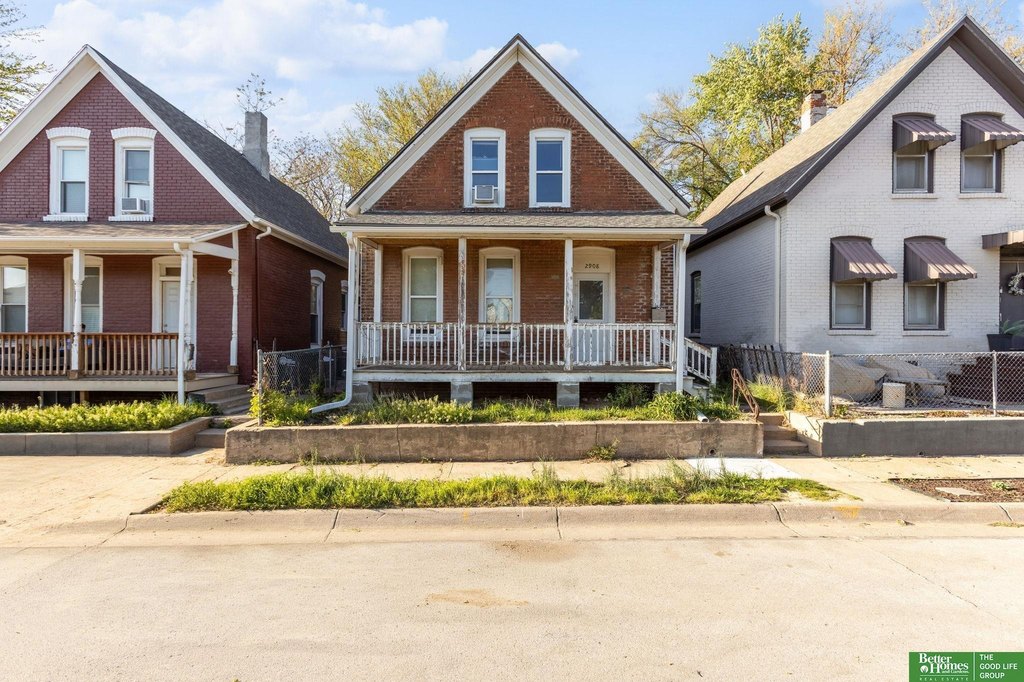 1897 All-Brick Omaha Home, Steps from Creighton — $135,000