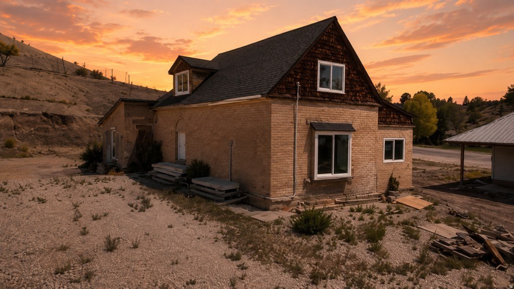 1901 Castle Dale Adobe With Major Infrastructure Done and Room to Build — $149,500