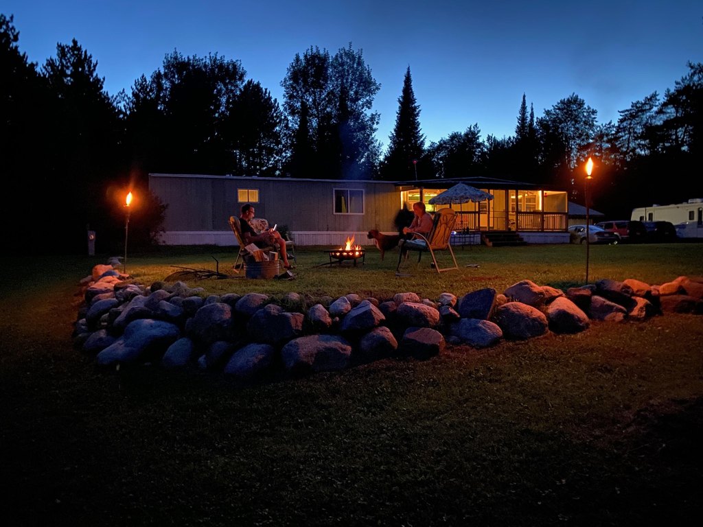 1974 Northwoods Cabin on 1.5 Acres with Big Garage — $109,800