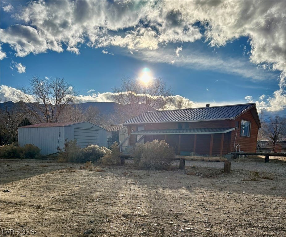 Log Cabin Studio at the Gate of Great Basin National Park — $125,000