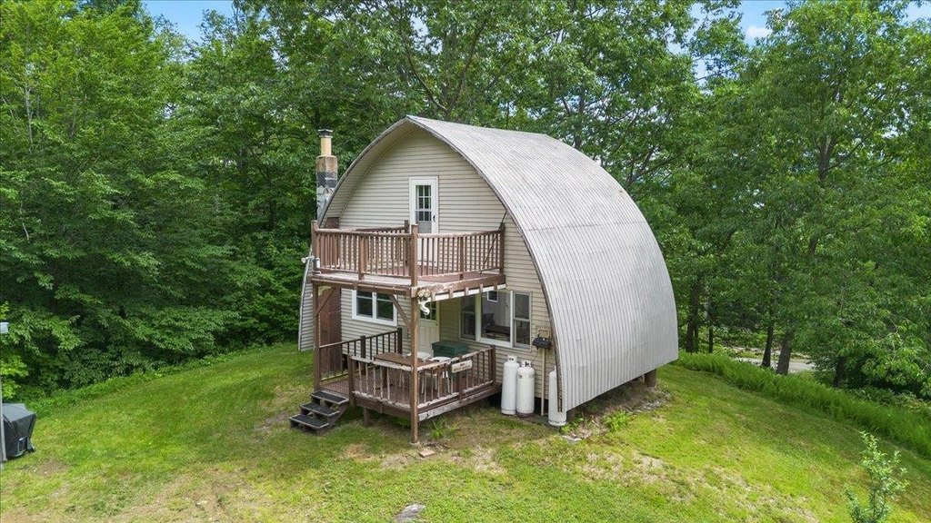 10.5 Wooded Acres Near Jay Peak, Rustic 1981 Cabin Included — $140,000