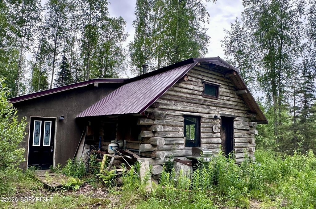 1978 Big Lake Cabin with Blaze King Stove and New Addition — $114,000