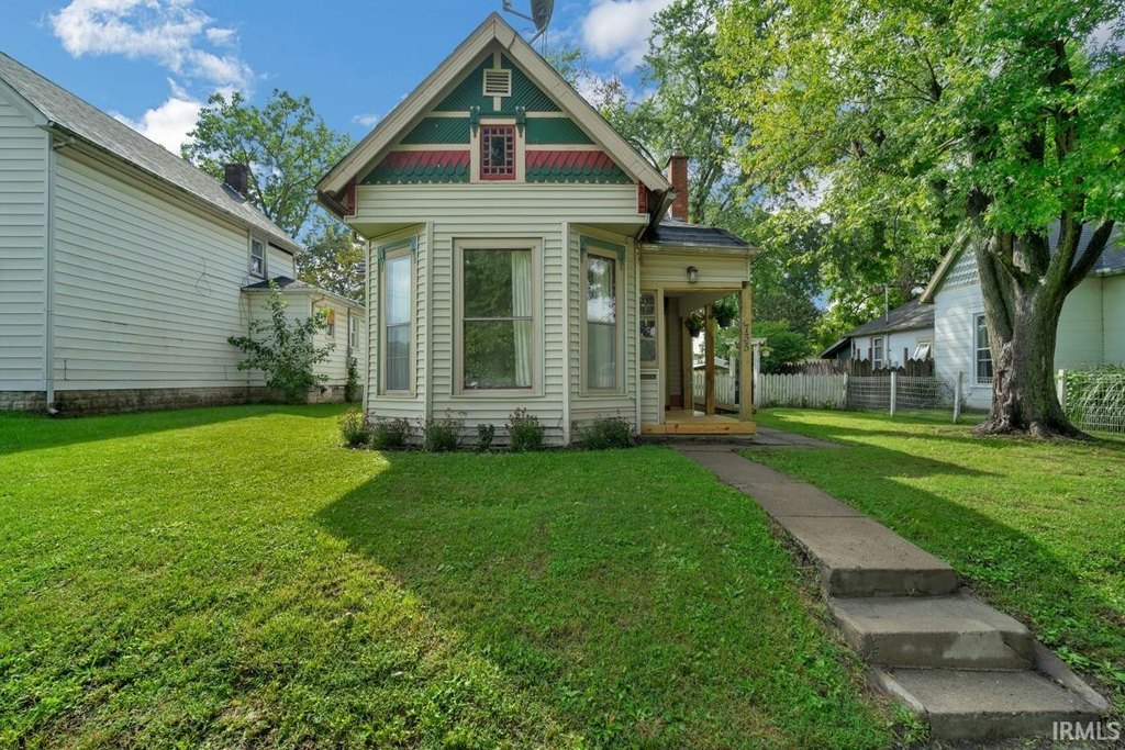 1900 Kokomo with Original Hardwood and Woodwork, Big Garage — $137,000