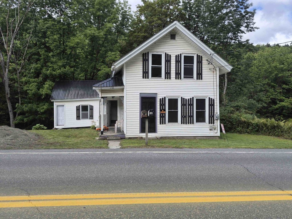 1870 Vermont Home on Sunny Brook with a Chair Factory Barn — $145,000