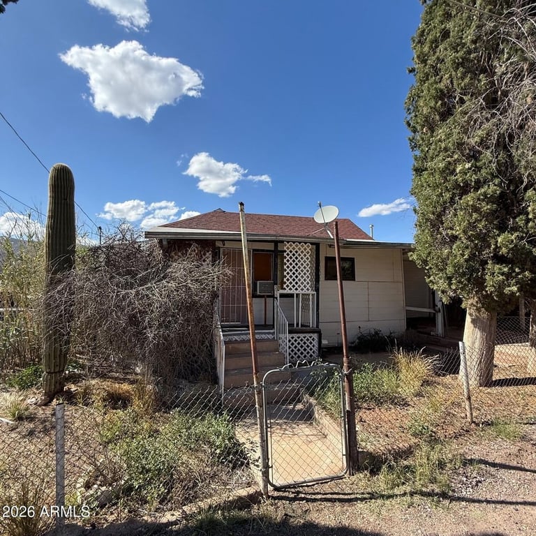 1929 Bisbee Fixer with Mule Mountain Views in the Warren Historic District — $104,900