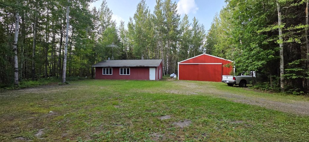 3.3 Acres, Pole Building, Wood Stove Near International Falls — $119,000