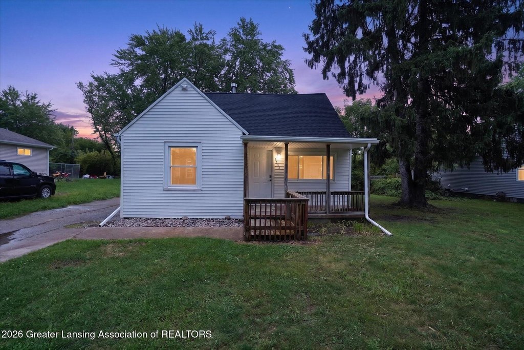 1941 Lansing Home, New Roof and Furnace, 0.3-Acre Yard — $125,000