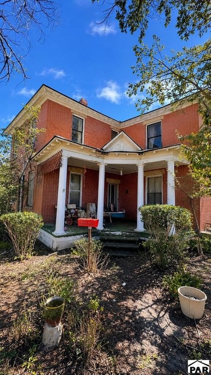 1890 Rocky Ford Victorian, Three Fireplaces, Six Bedrooms, Fruit Trees — $99,900