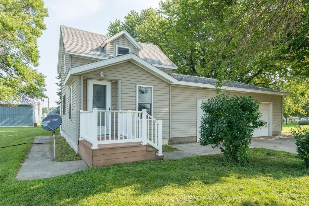 1890 Gaylord Home with Oversized Attached Garage on Half an Acre — $149,900