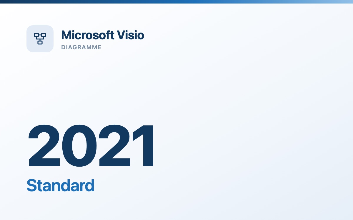 Microsoft Visio 2021 Standard - gebrauchte Volumenlizenz