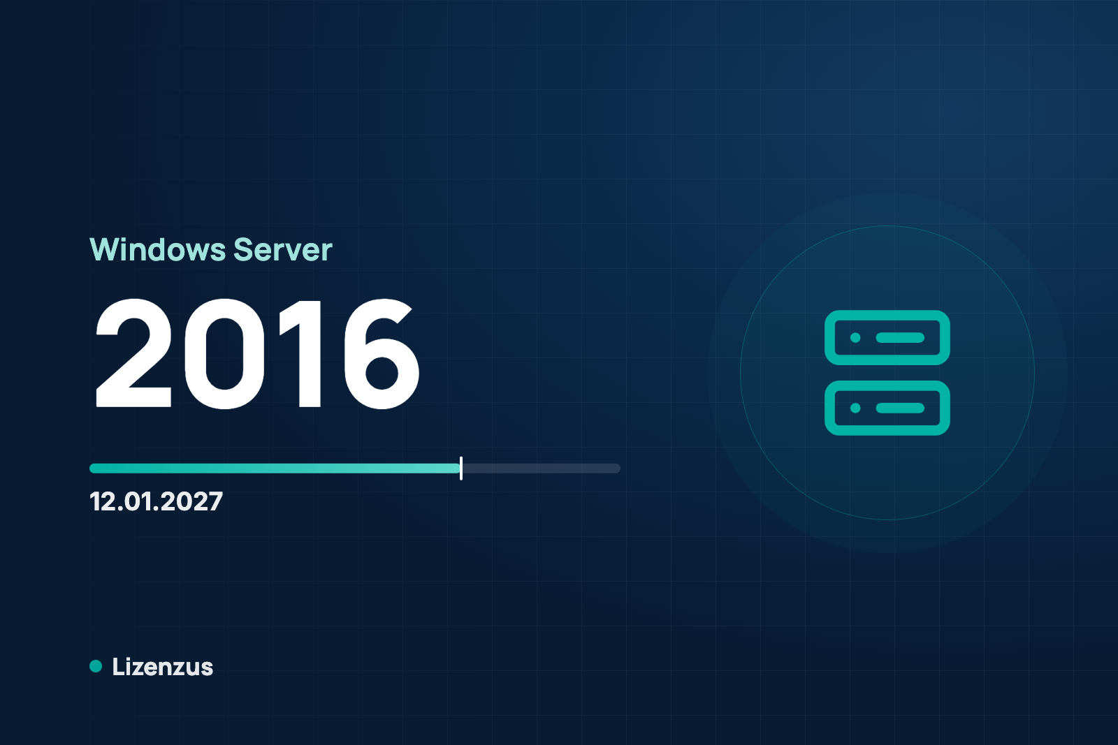 Windows Server 2016 Support Ende: Optionen vor dem 12.01.2027