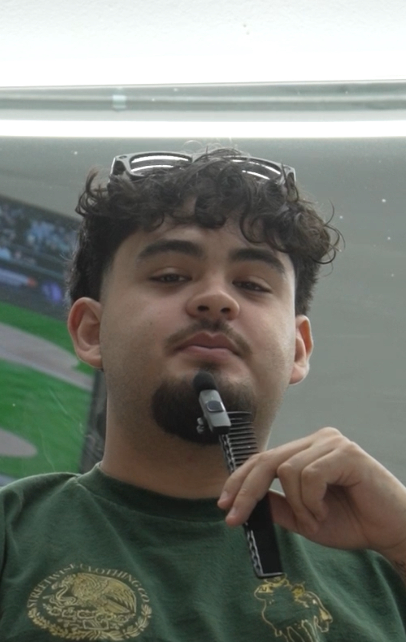 Angel, barber at Undercover Barbershop