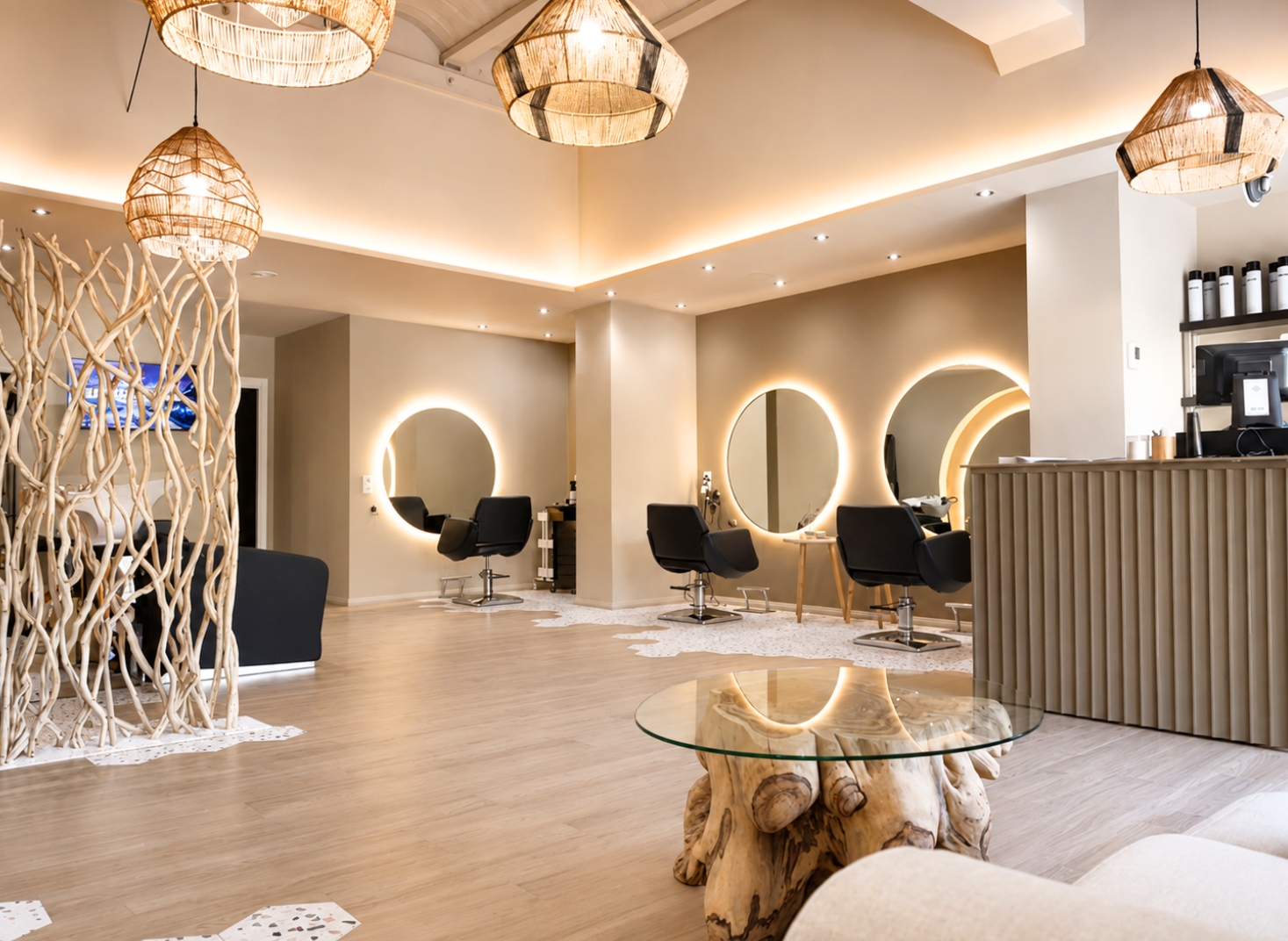 Inside Beauty Spot Palma Salon