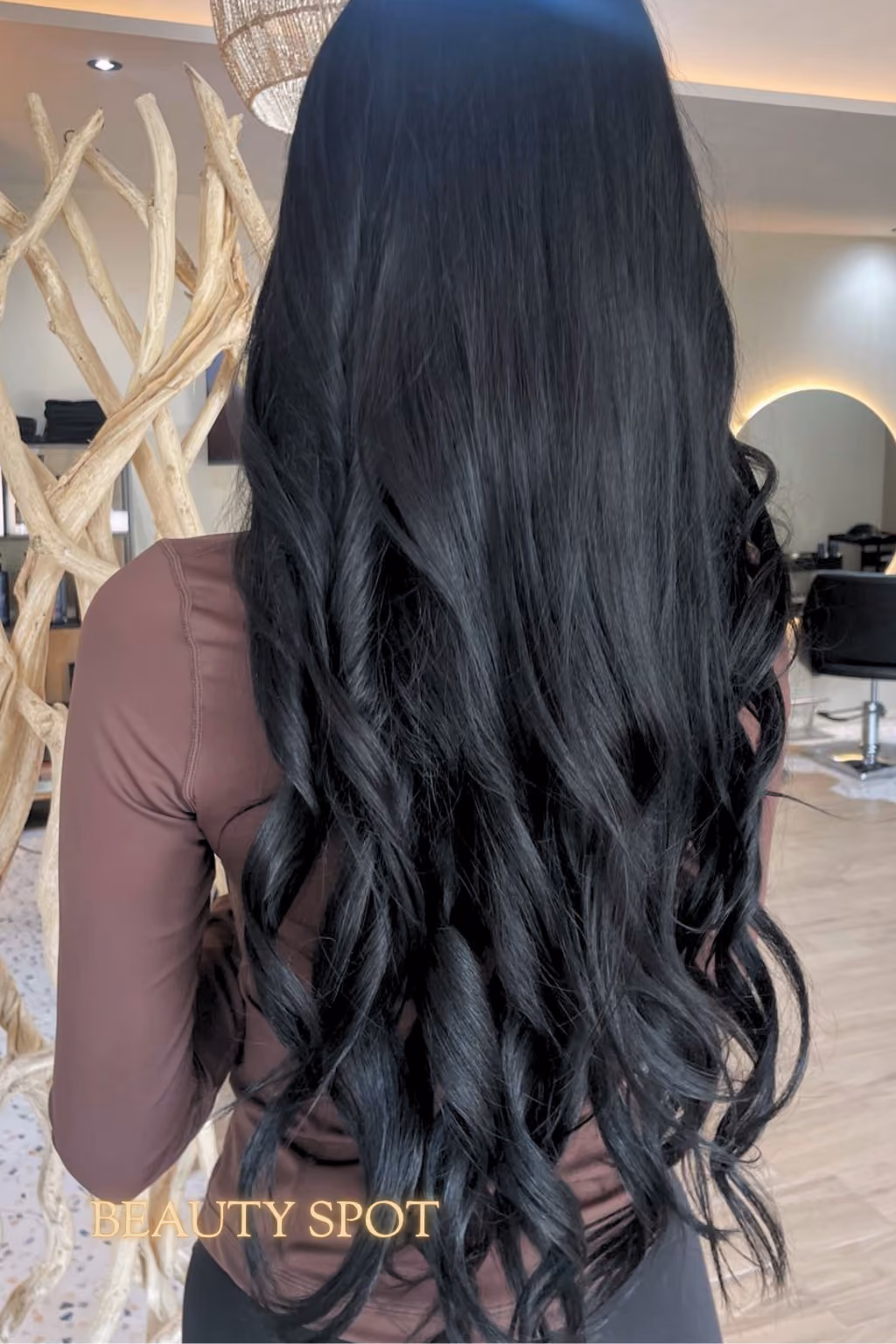 Dark Weft hair extensions