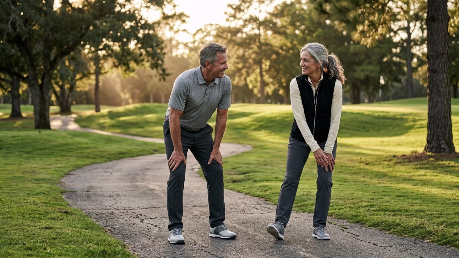 Train for the 18th Hole and the Next 20 Years