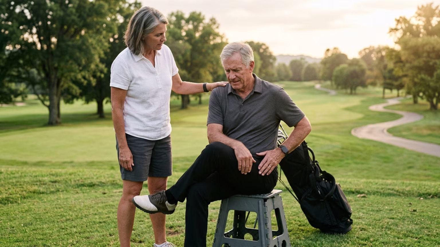 The Hip Rotation Test: Is Your Lower Back Compensating for a Stiff Golf Swing?
