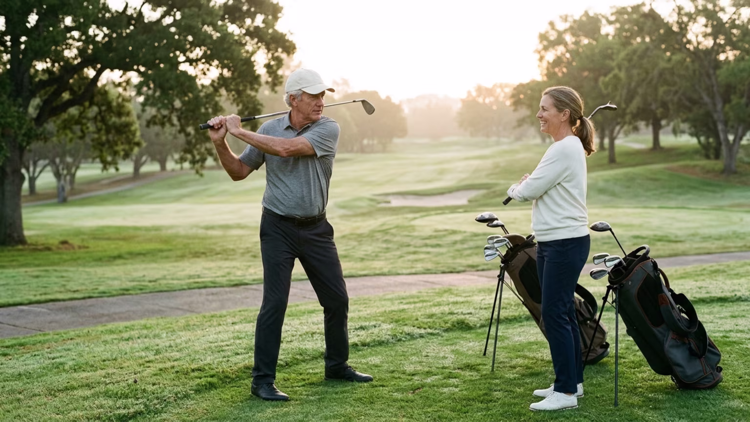 How Gradual Dynamic Routines Prevent Golf Stiffness and Early Fatigue