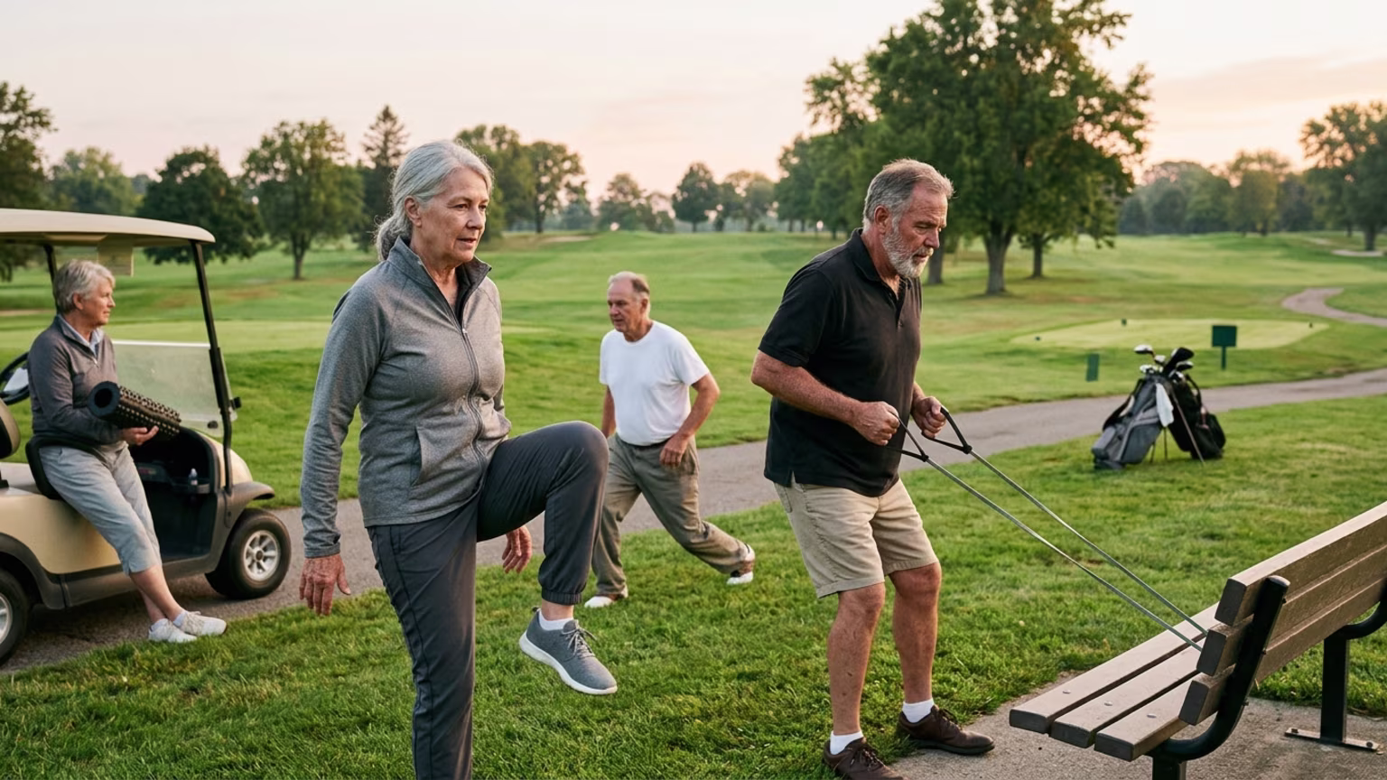 Why Walking the Fairways Is Not a Complete Workout for Older Golfers