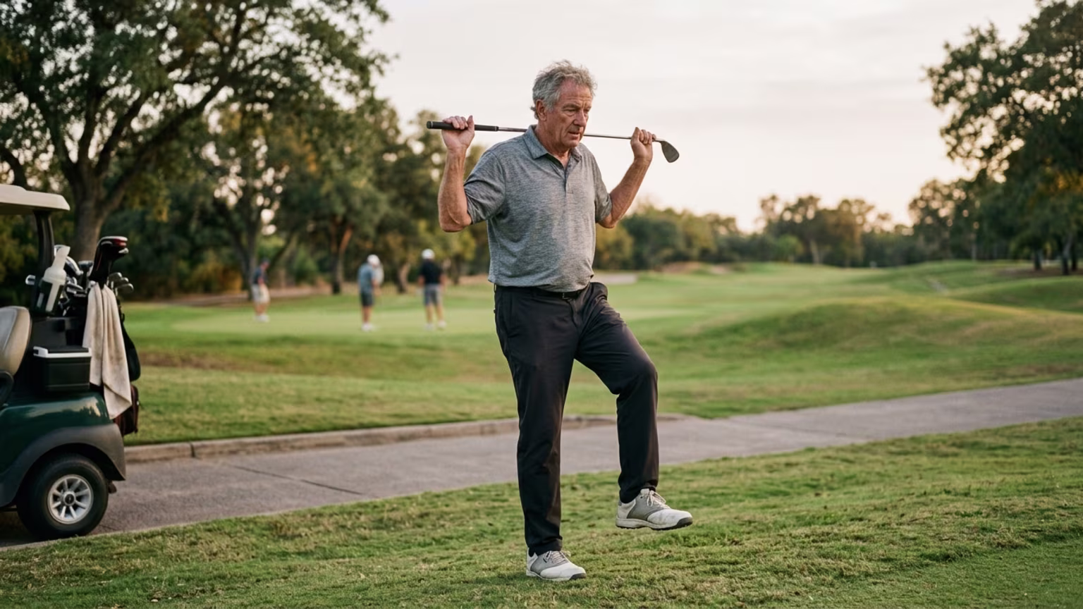 Why Targeted Balance Routines Protect Older Golfers Better Than Heavy Lifting