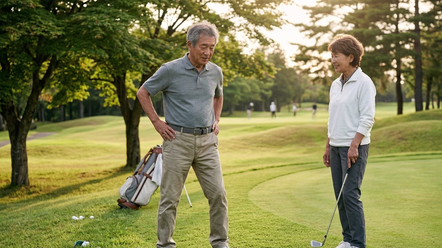 Golf Digest Japan Promotes Gentle Hip Mobility "Wiggle" Exercises for Everyday Golfers