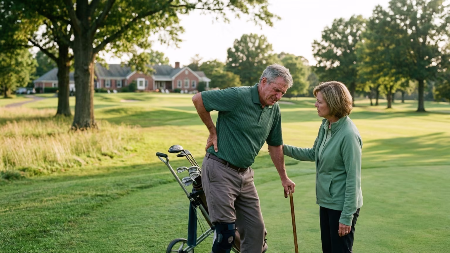 How Acute Golf Injuries Transition to Chronic Pain