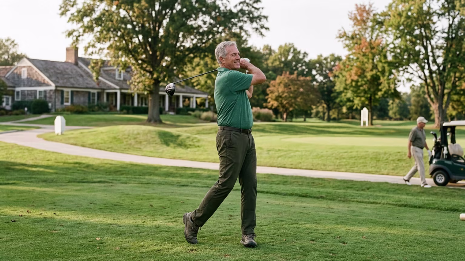 How Strategic Core and Lower Body Training Helps Mature Golfers Maintain Power on the Course