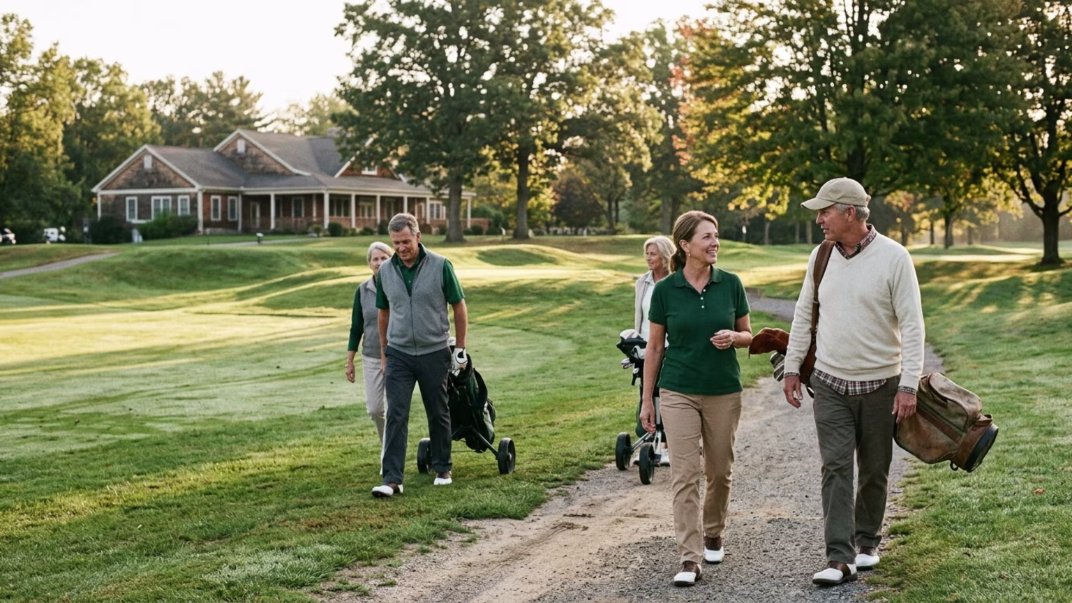 Walking Eighteen Holes Improves Blood Pressure and Glucose but Conditioning Protects the Spine