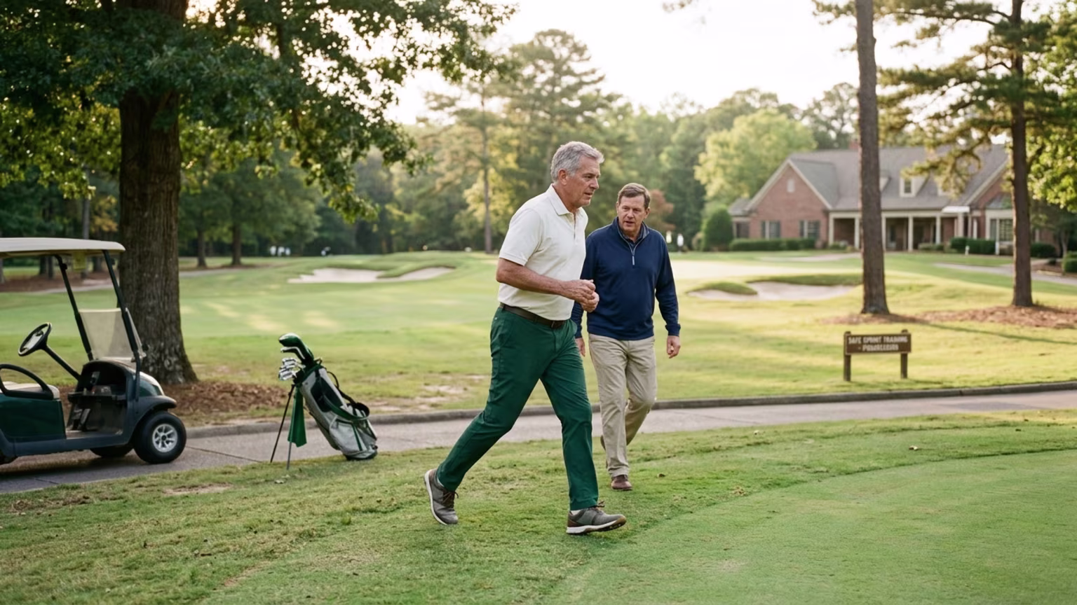 Safe Sprint Training Progressions for the Older Golfer