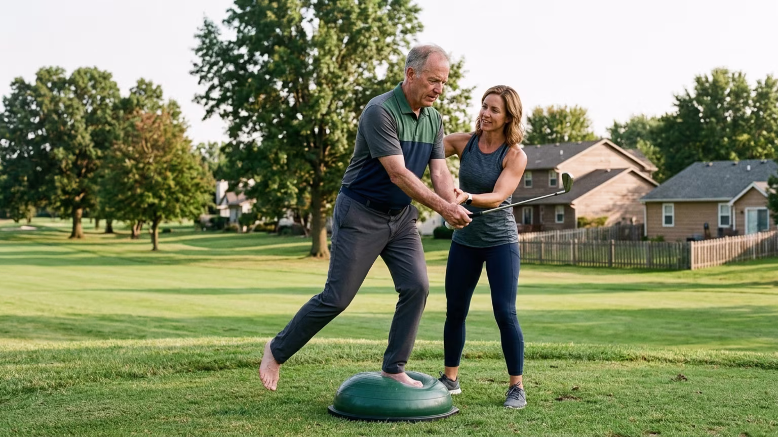 Dynamic Balance Training: Why Stable Hips Protect Your Golf Swing