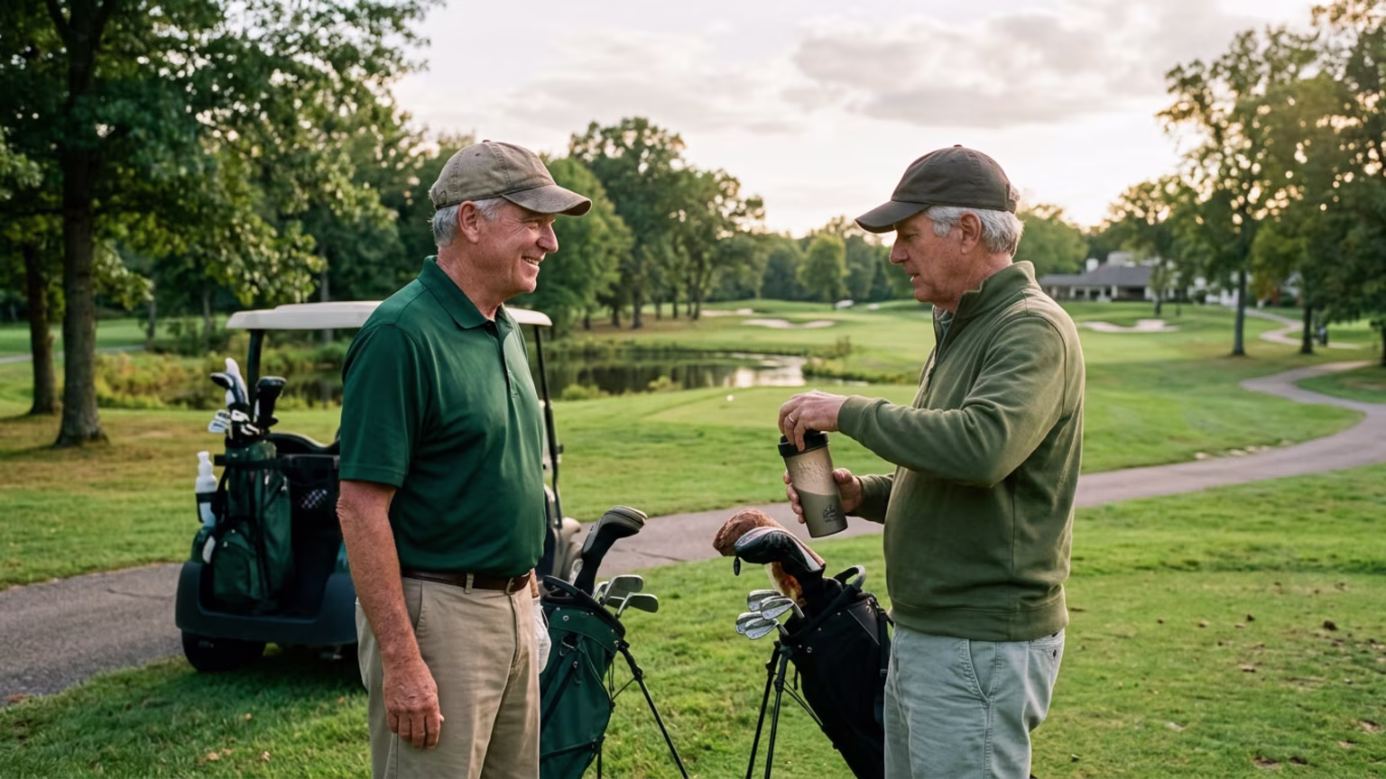 Adding HMB to Whey Protein to Help Aging Golfers Combat Anabolic Resistance and Muscle Loss