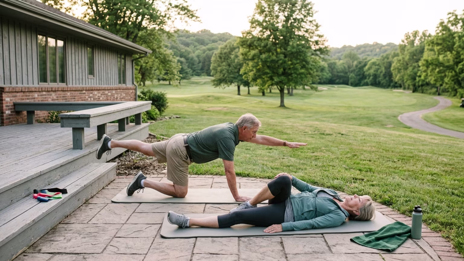 Simple At-Home Lumbar Protection Exercises for Golfers Over 50