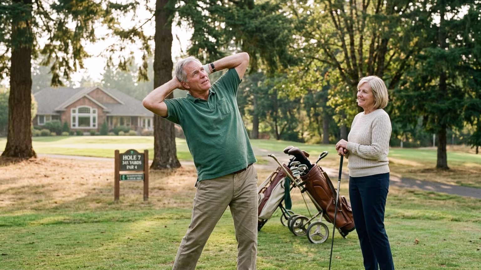 Improving Hip and Thoracic Spine Mobility to Protect Lower Back Health in Older Golfers