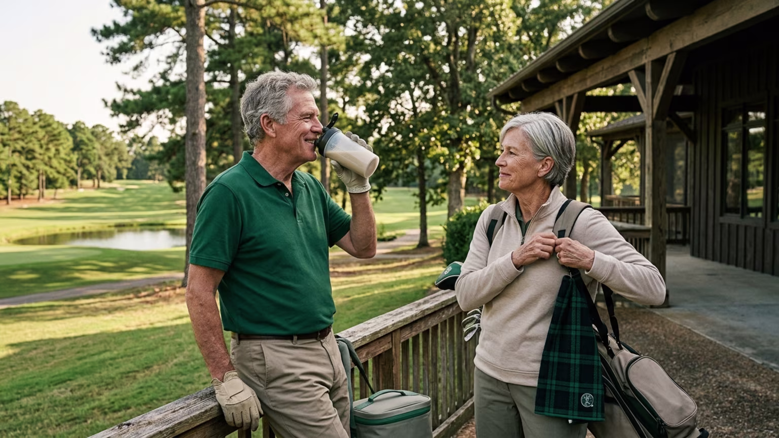 How Enhanced Protein Intake Relates to Physical Function for Older Golfers