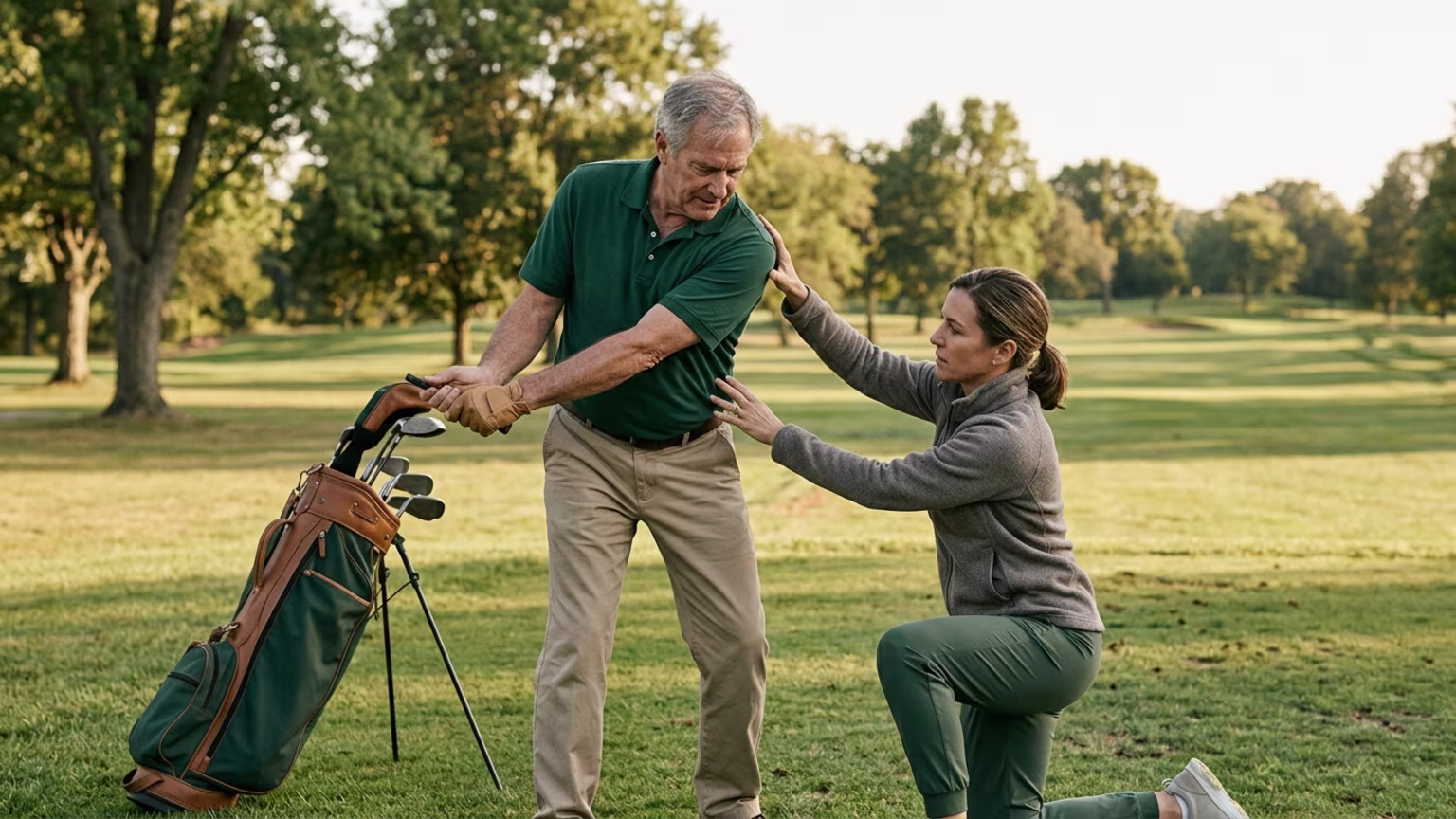 How Early Physical Therapy Stops Harmful Lower Back Compensation in Recreational Golfers