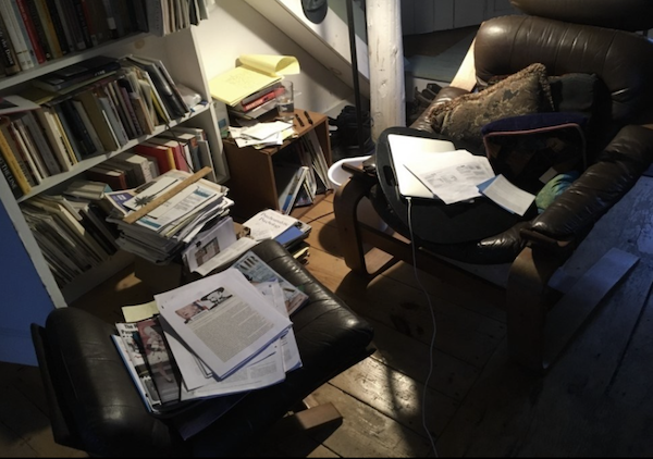 Piles of books on the climate crisis