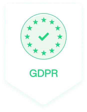 GDPR compliance badge