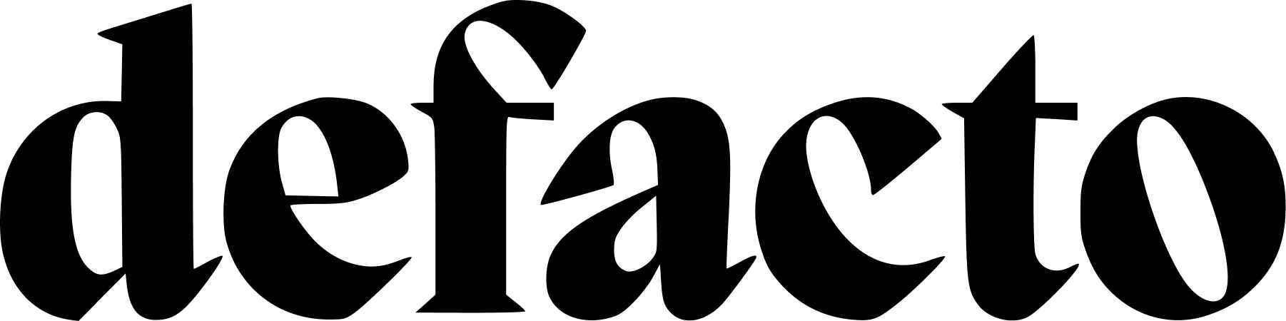 Defacto logo