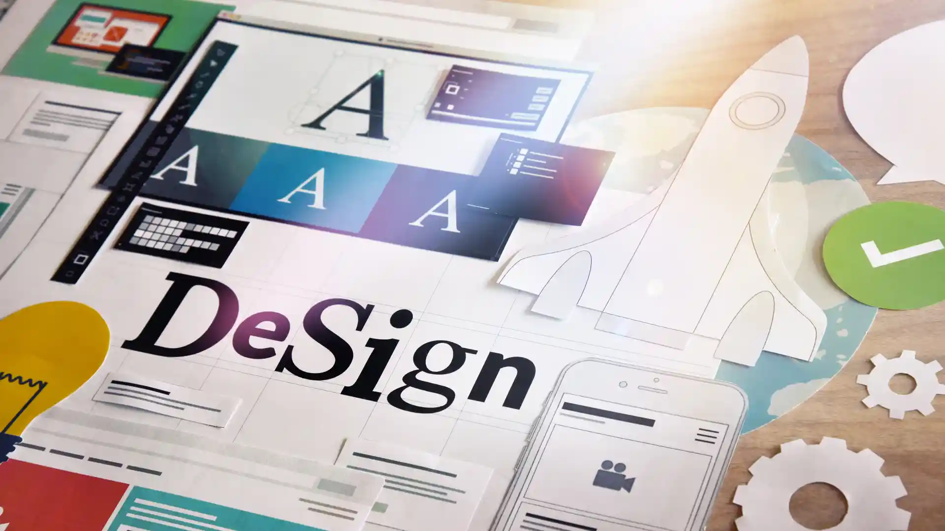 Branding and identity design developing visual systems, typography and consistent brand assets for digital platforms and marketing.