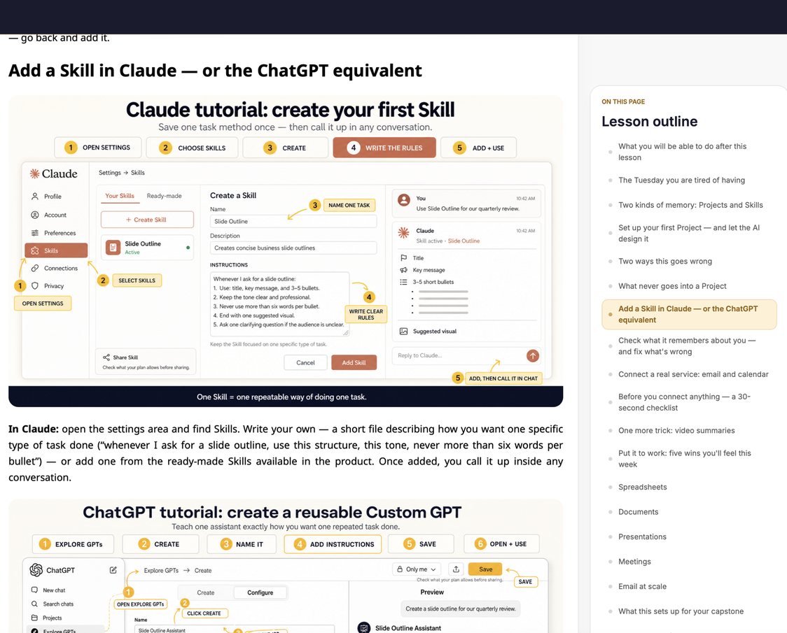 Claude and ChatGPT tutorial lesson