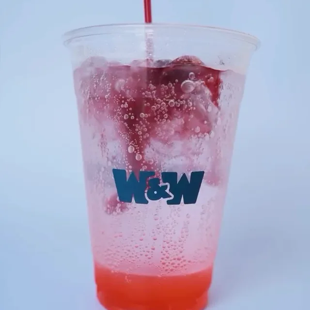 Watermelon Wave cooler being poured
